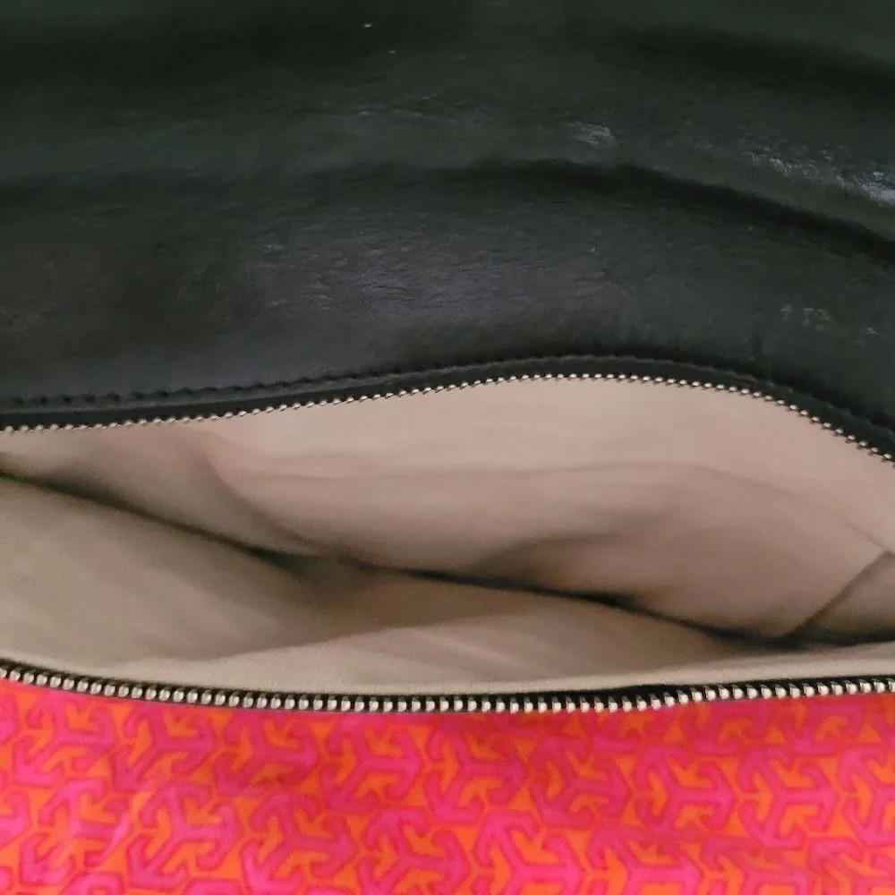 Tory Burch Reva Black Shoulder/Clutch Bag